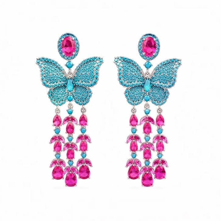 Mariposa Küpe – Nesly Özel Koleksiyon 🦋