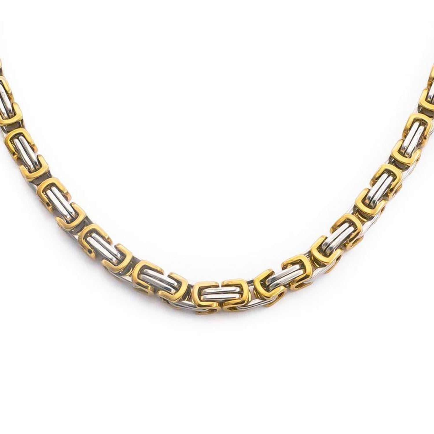 Marka Model Çift Renk Paslanmaz Çelik Kadın Choker
