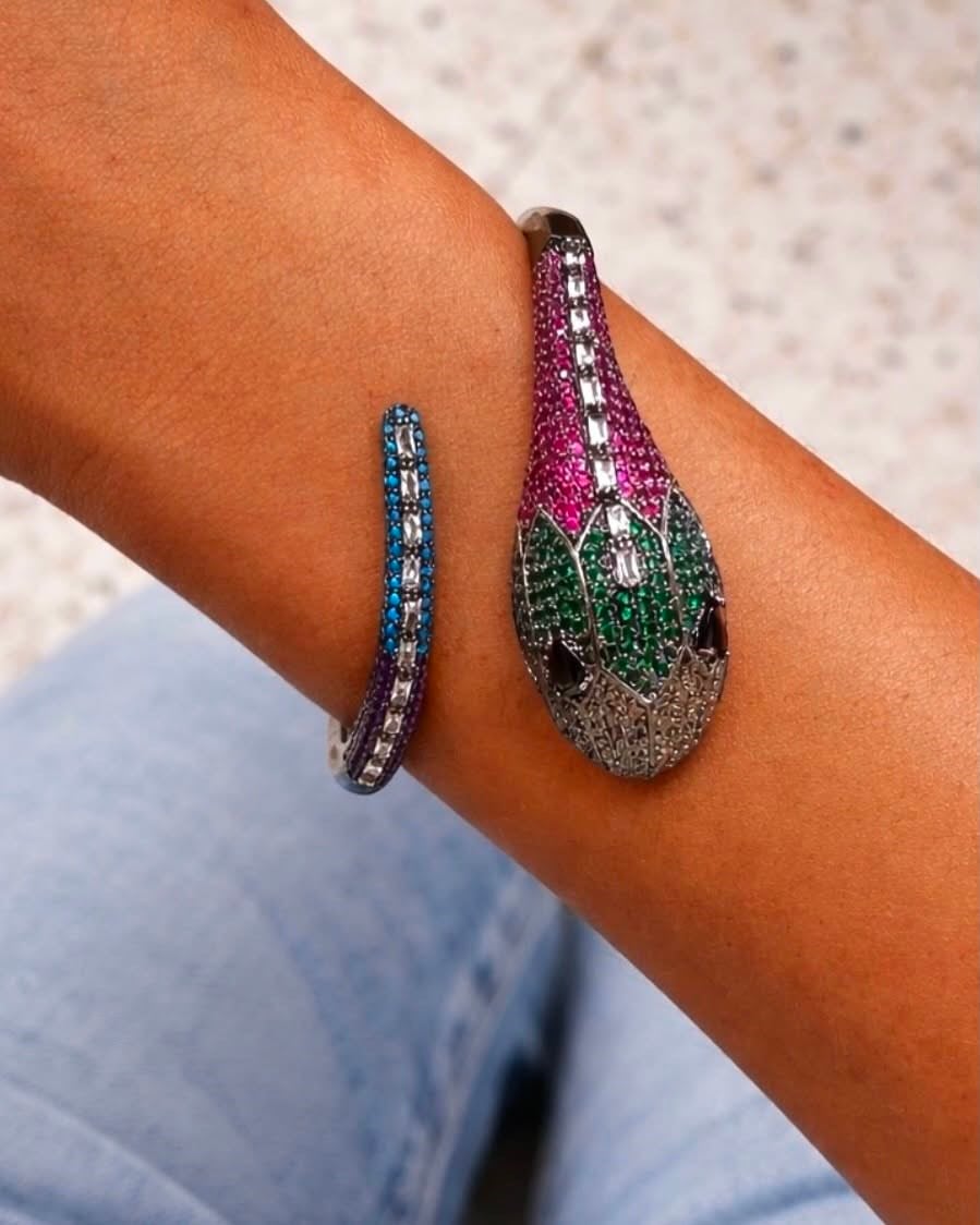 Rainbow Serpent Bileklik | Nesly Özel Koleksiyon