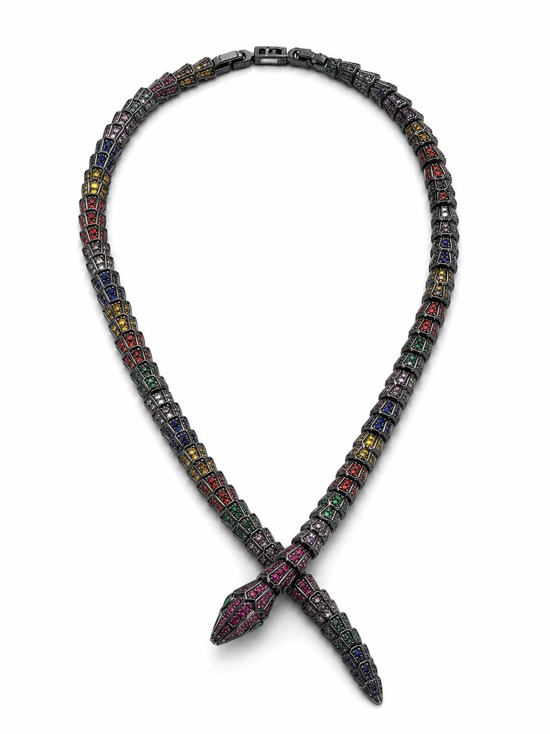Serpentina Multicolor Kolye | Nesly Özel Koleksiyon