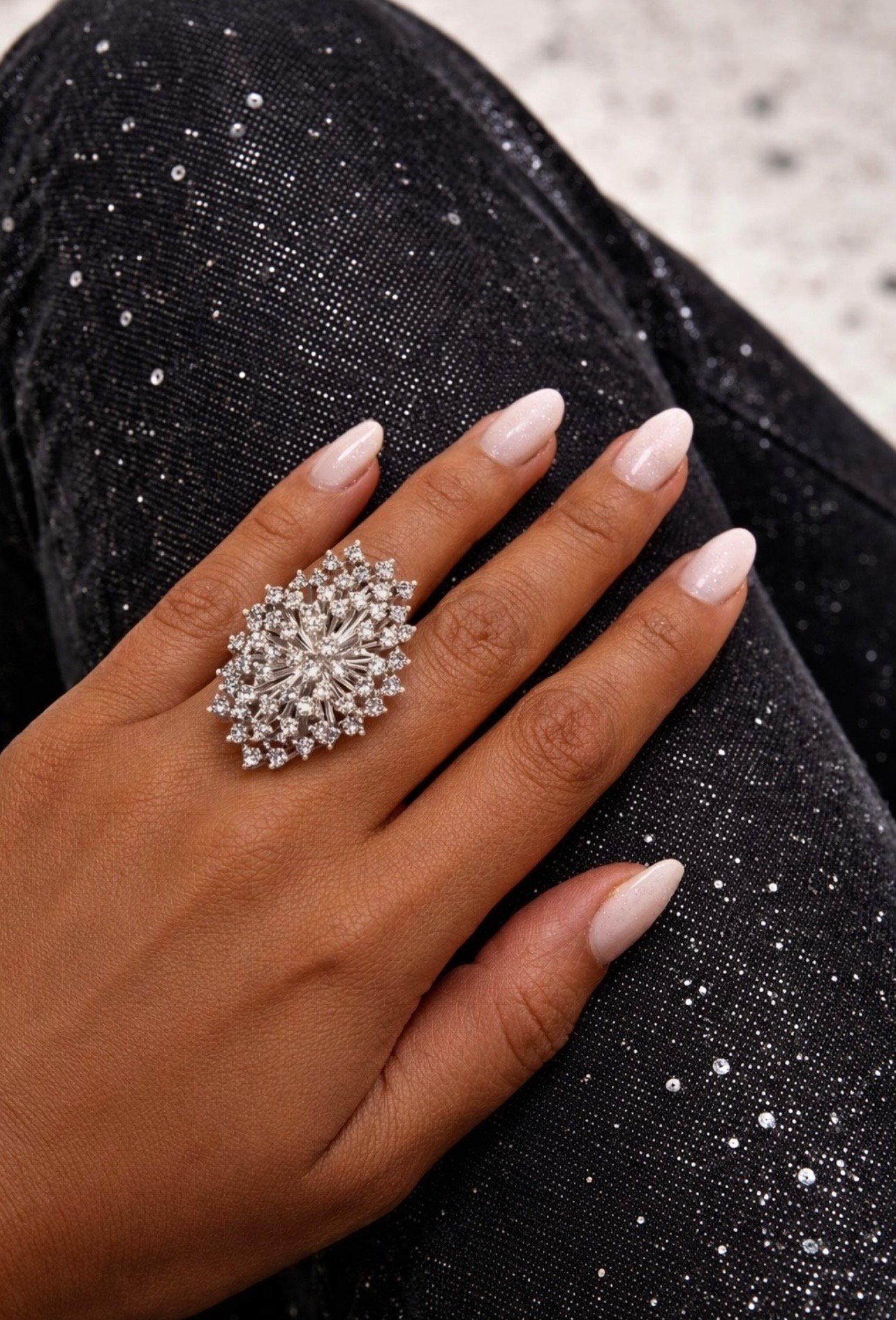 Starburst Yüzük Silver