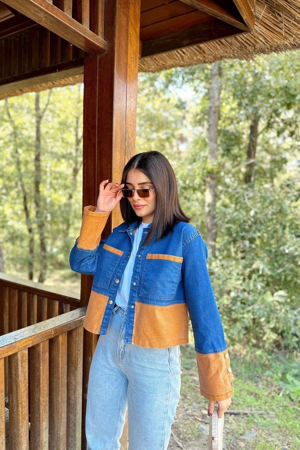 Kadın Denim Ceket - 700-KT0072