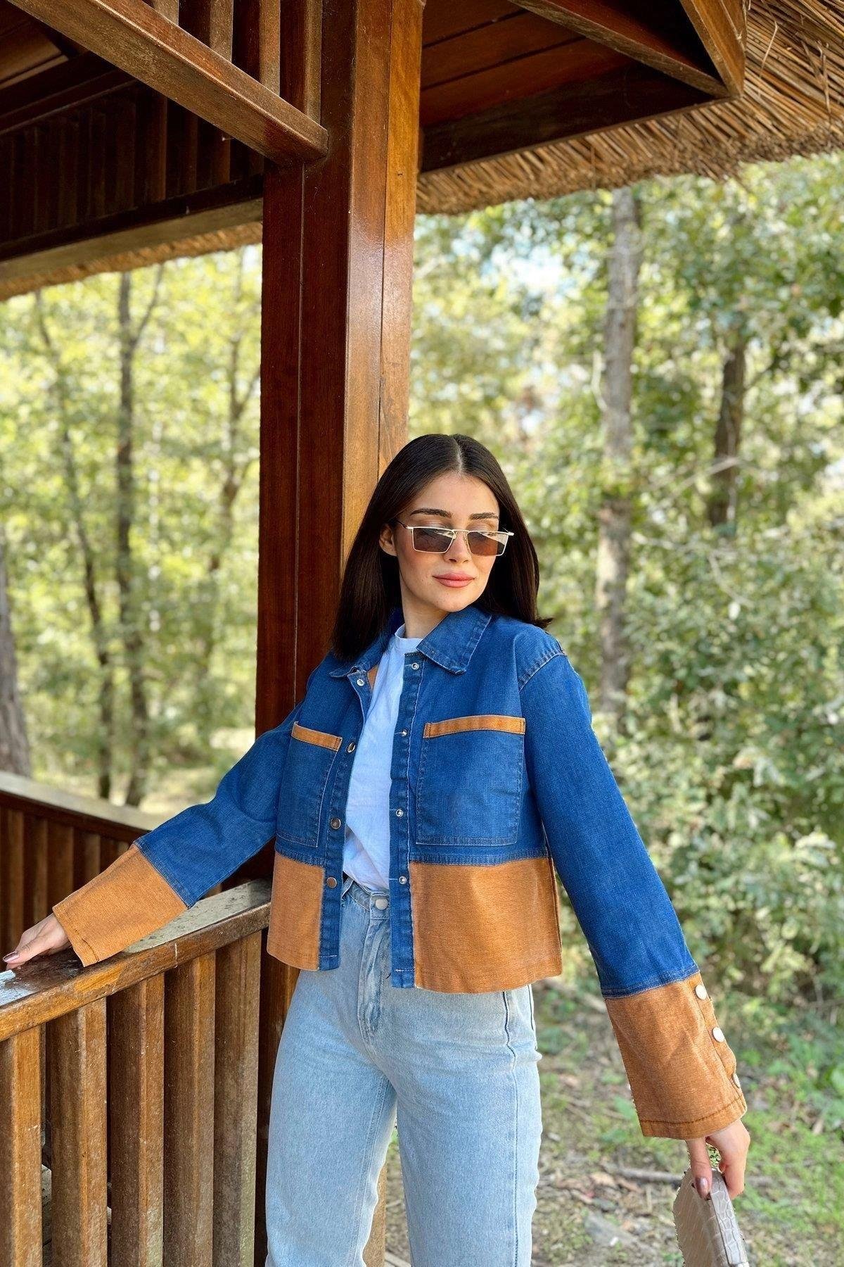 Kadın Denim Ceket - 700-KT0072