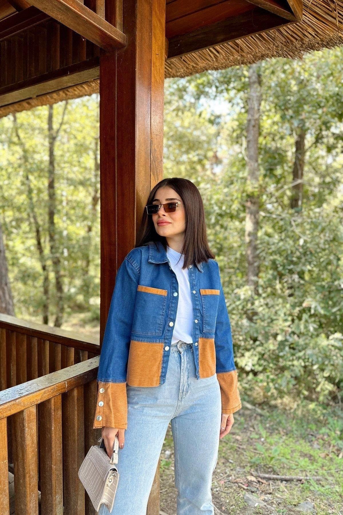 Kadın Denim Ceket - 700-KT0072