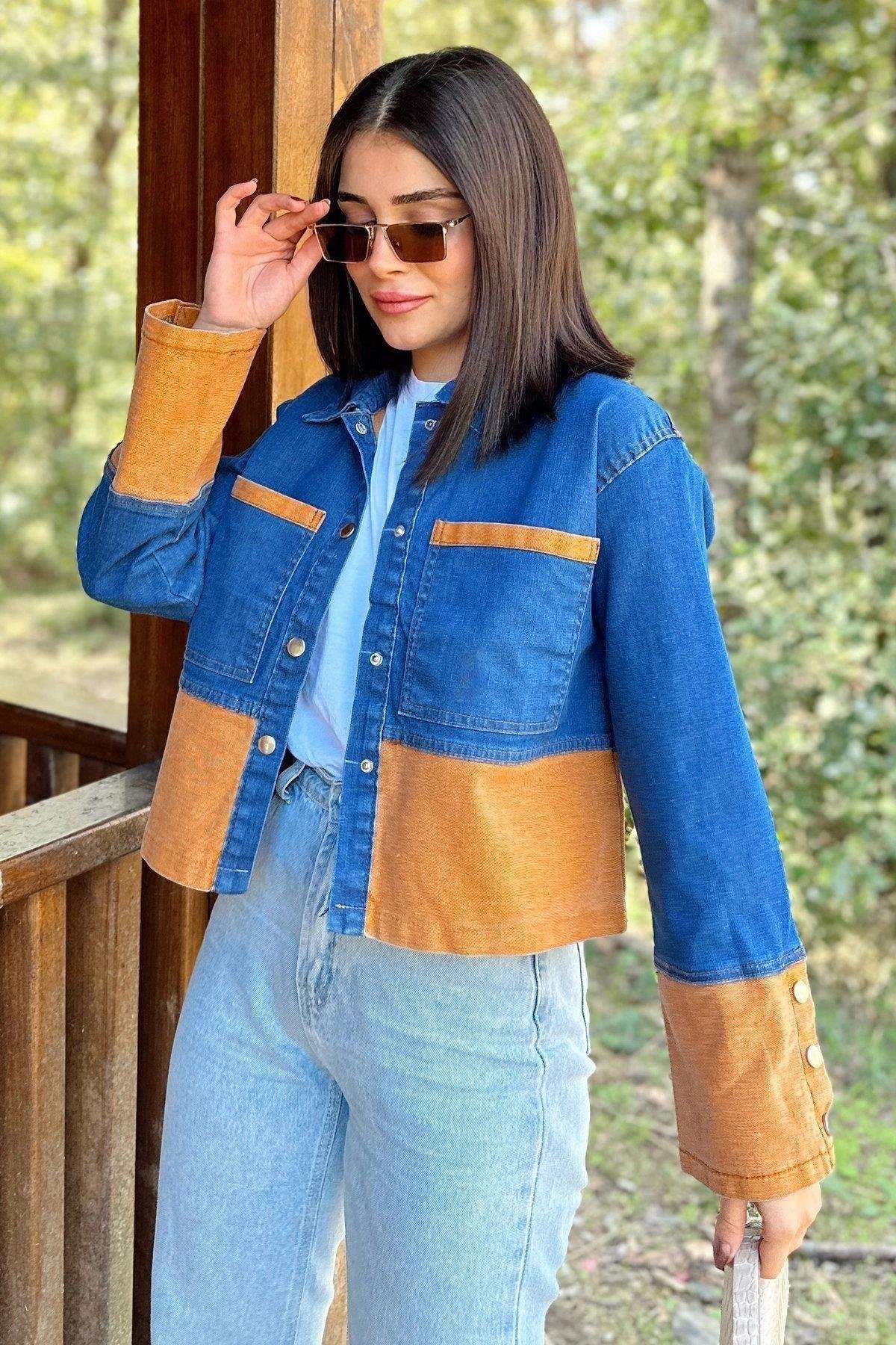 Kadın Denim Ceket - 700-KT0072