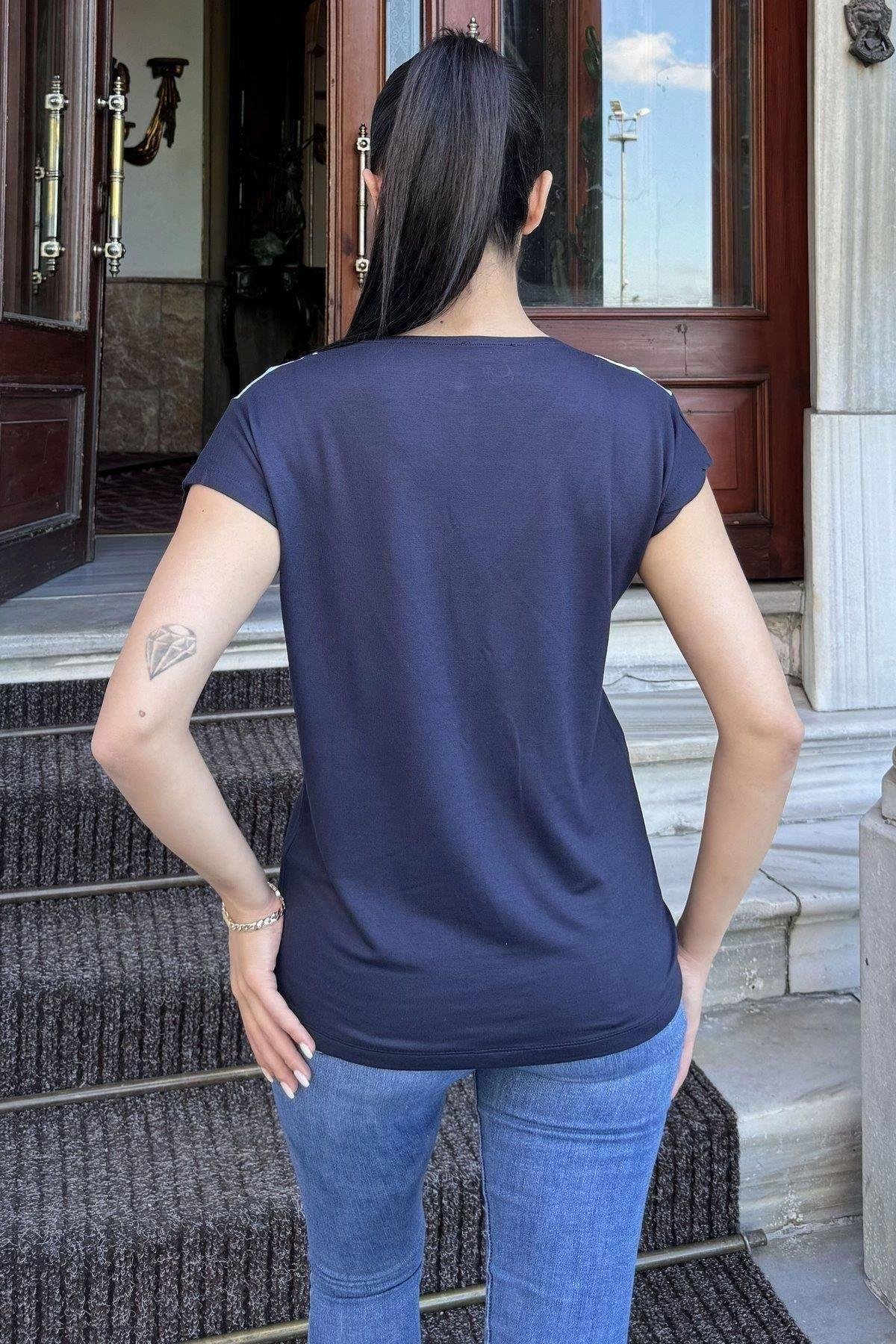 Kadın Laci T-Shirt - 700-3247
