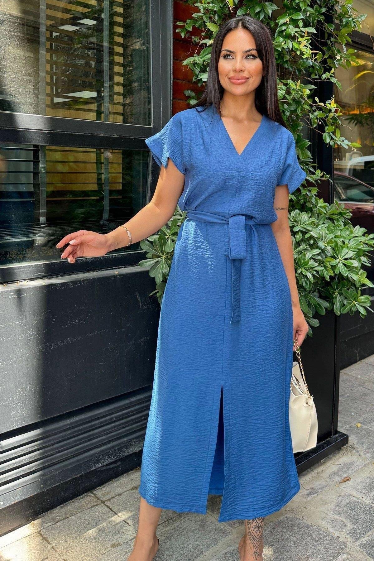 Kadın Maxi Elbise - 700-3221