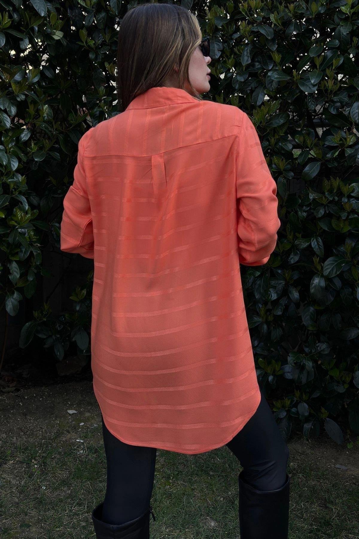 Kadın Mercan Gömlek - 700-SS22-6582