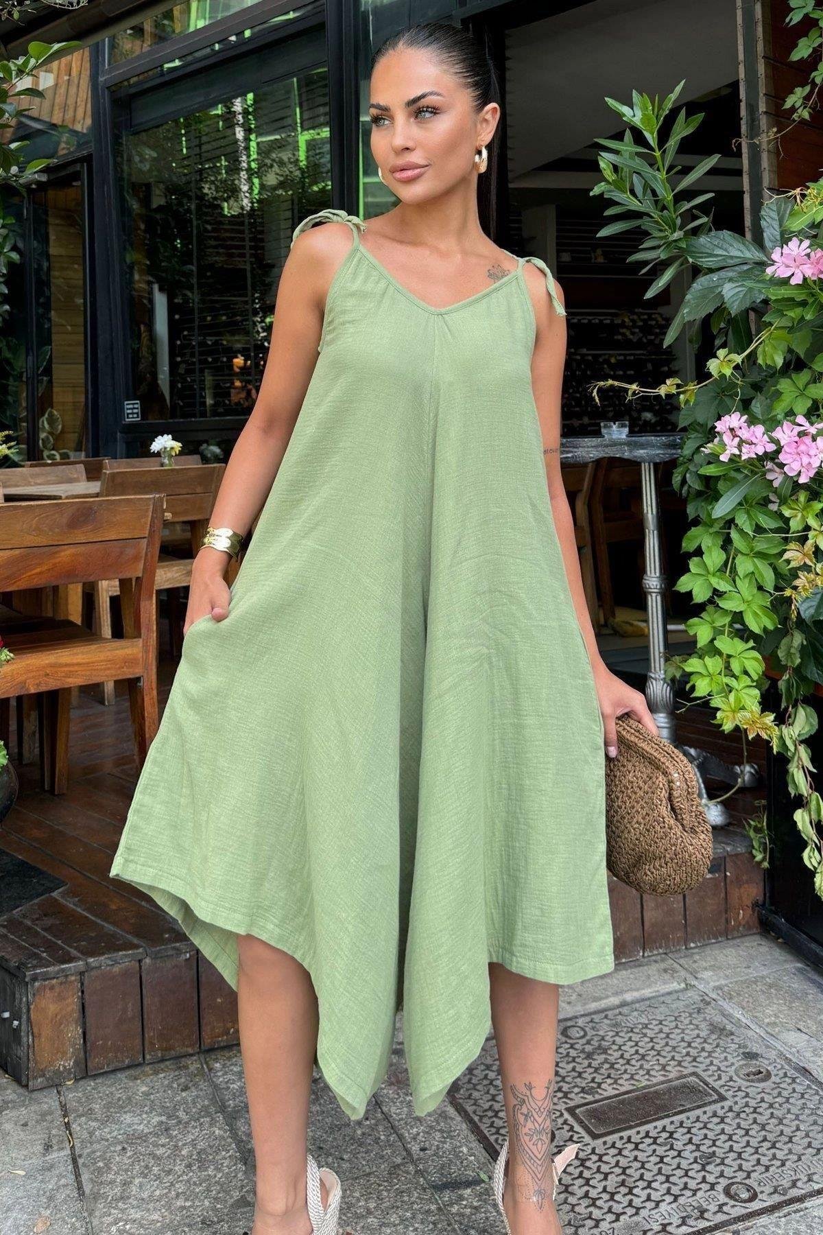 Kadın Müslin Tulum - 700-3629