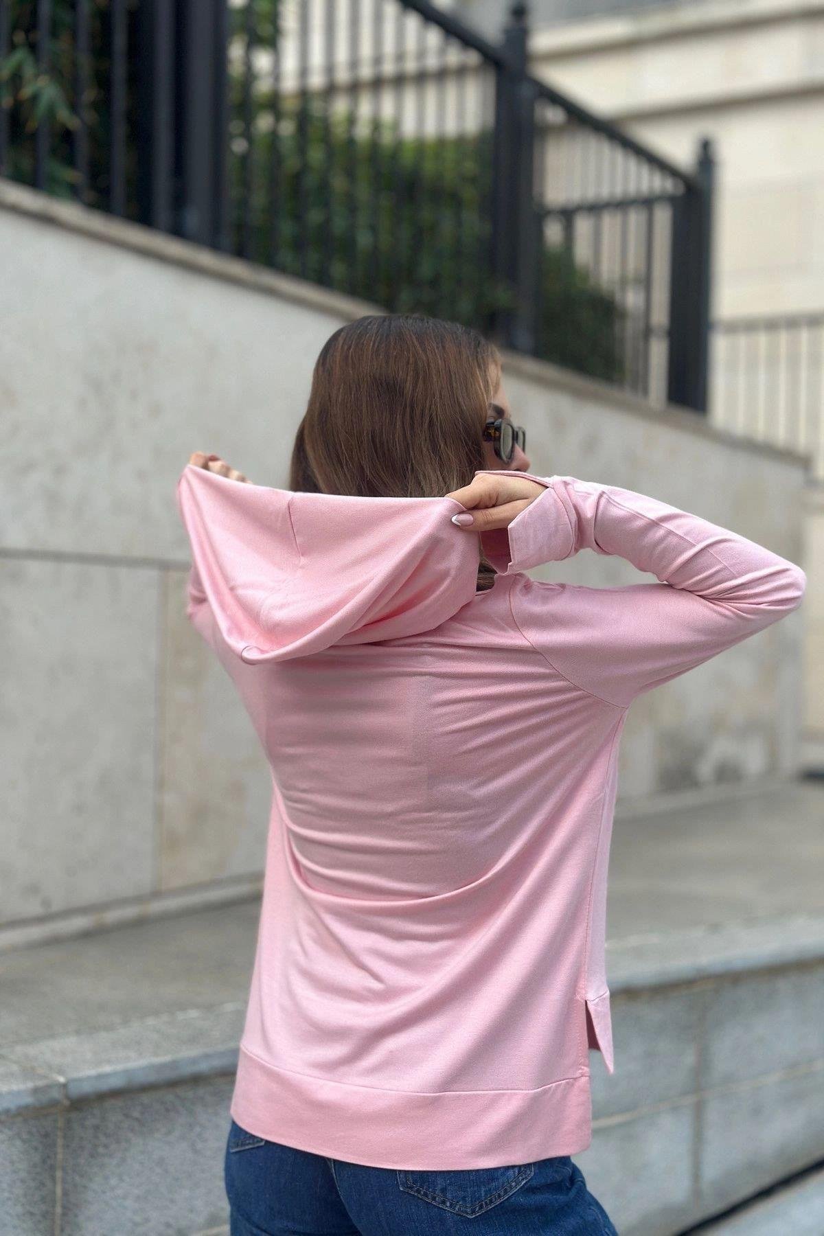 Kadın Pembe Bluz - 700-3172