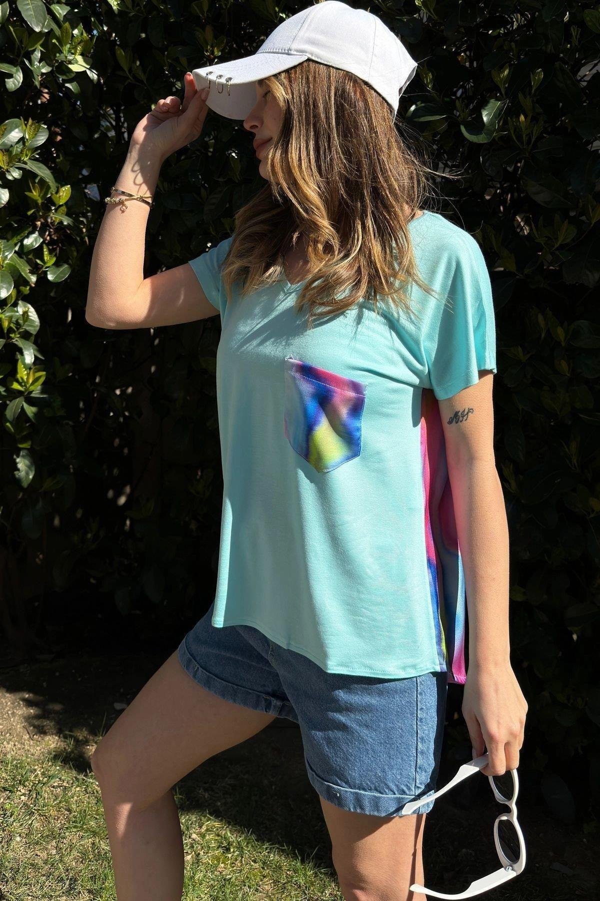 Kadın Salaş T-Shirt - 700-3426