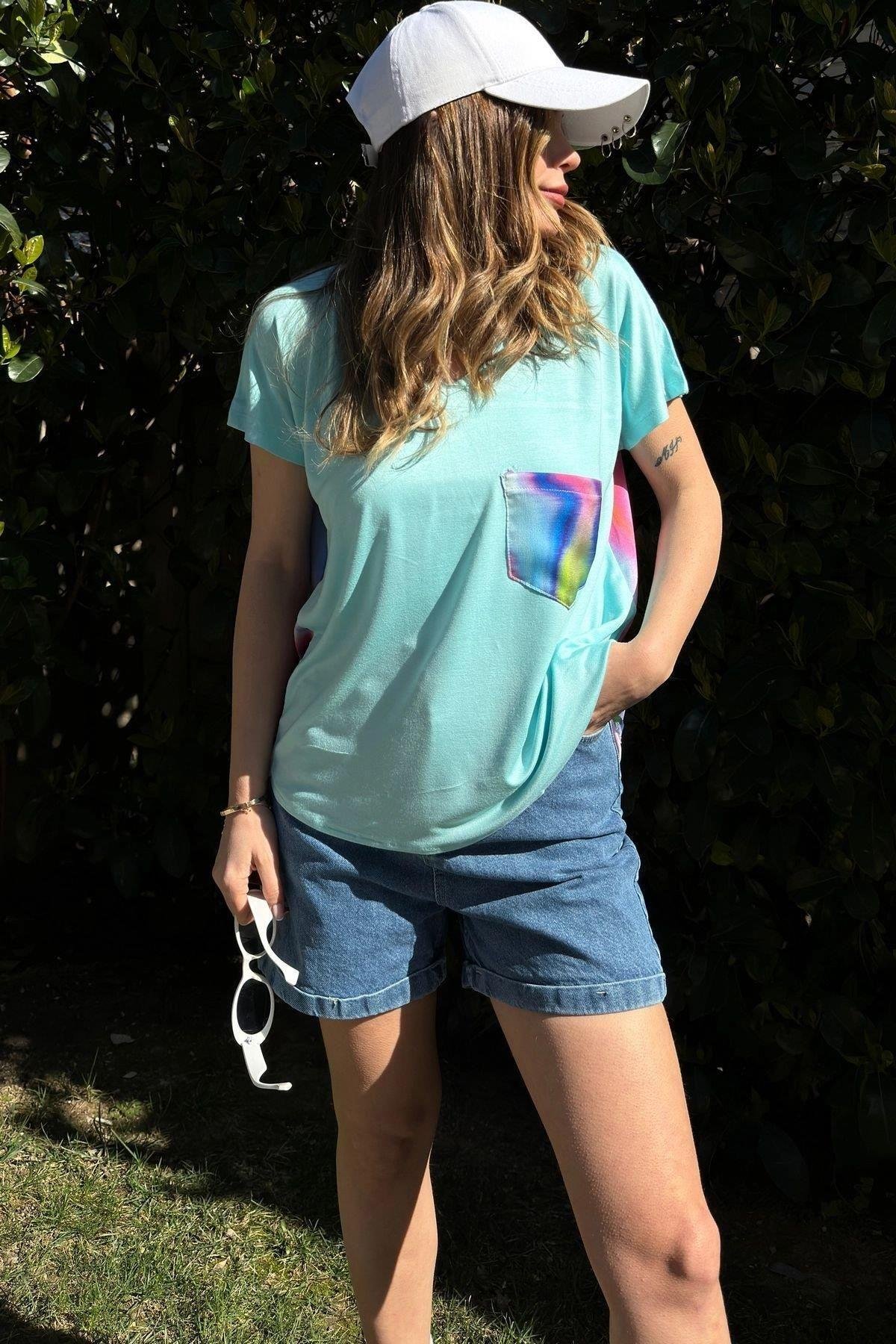 Kadın Salaş T-Shirt - 700-3426