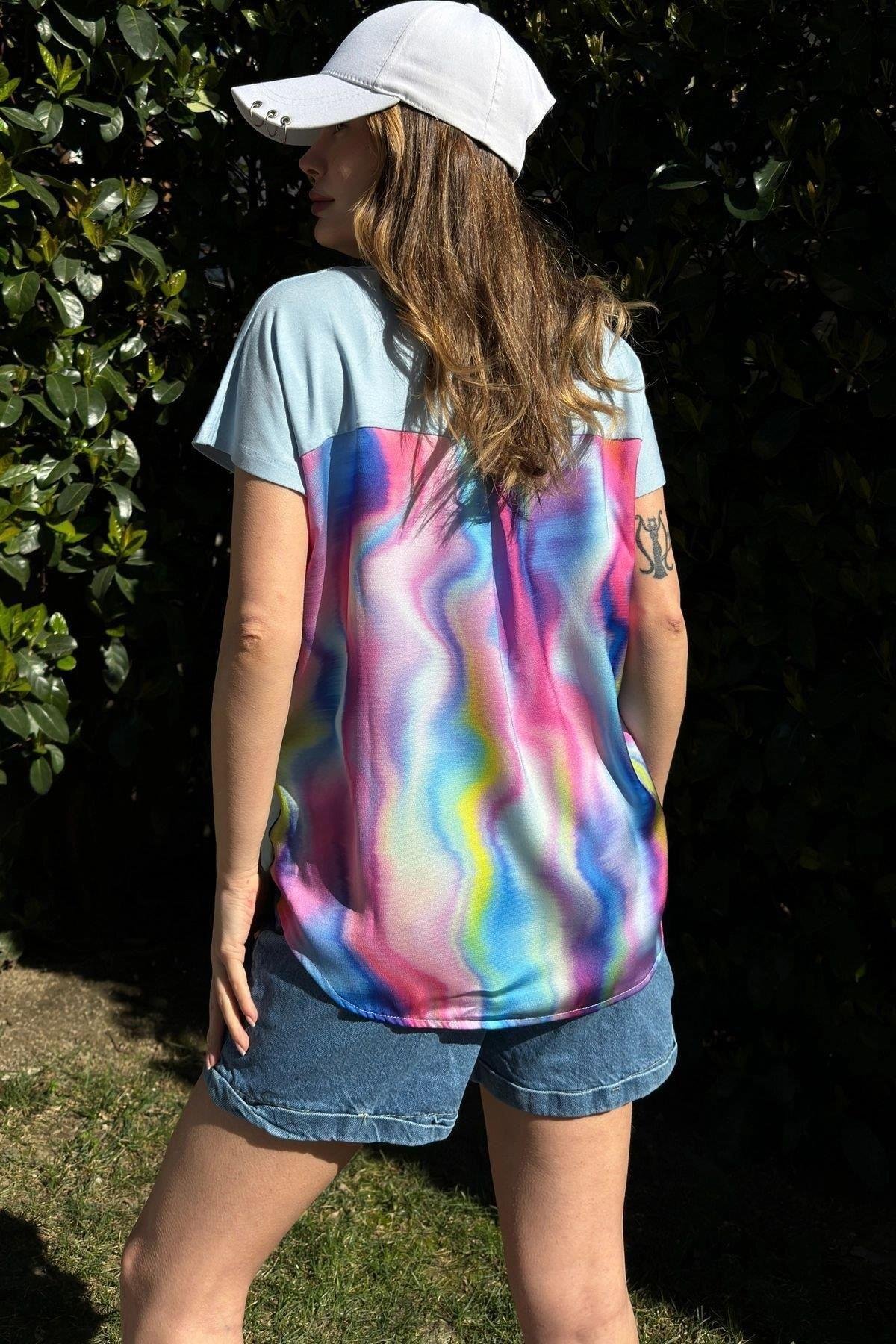 Kadın Salaş T-Shirt - 700-3426
