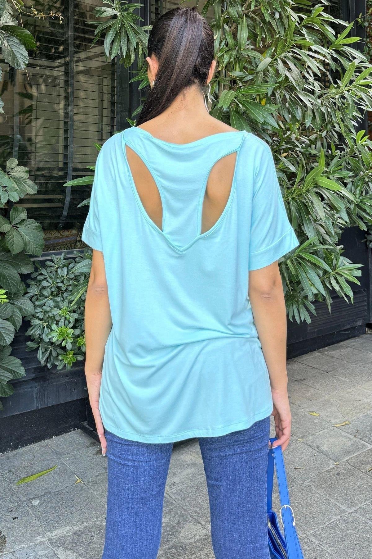 Kadın Salaş T-Shirt - 700-K6082