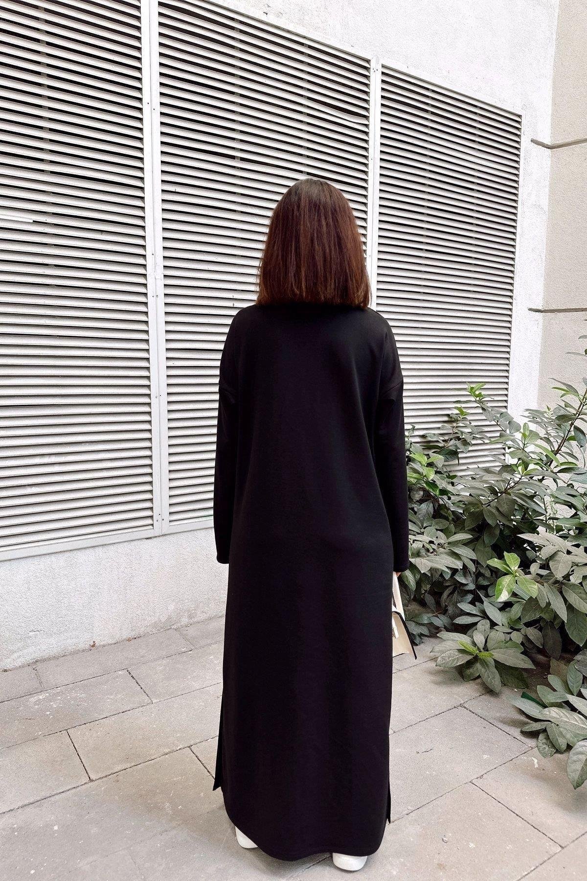 Kadın Siyah Elbise - 700-3463