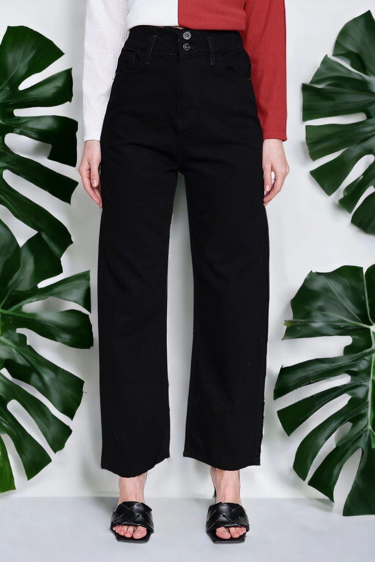 Kadın Siyah Jean - 700-K6133