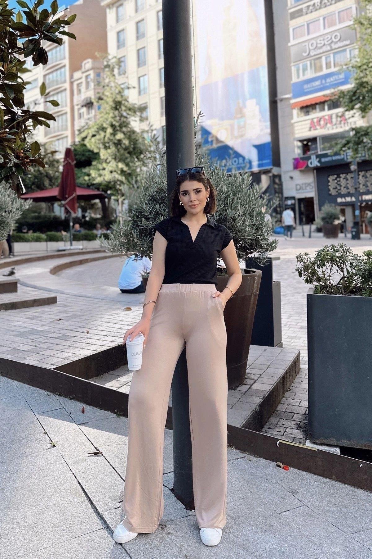 Kadın Siyah Tişört - 700-2879