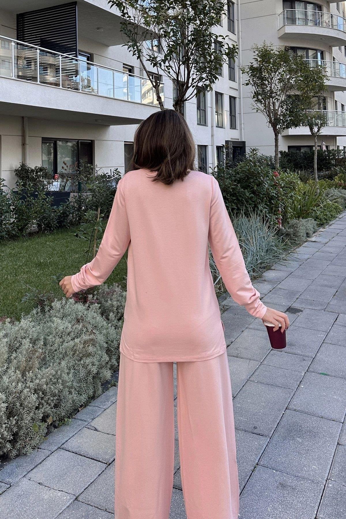 Kadın Sweatshirt Takımı - 700-3485