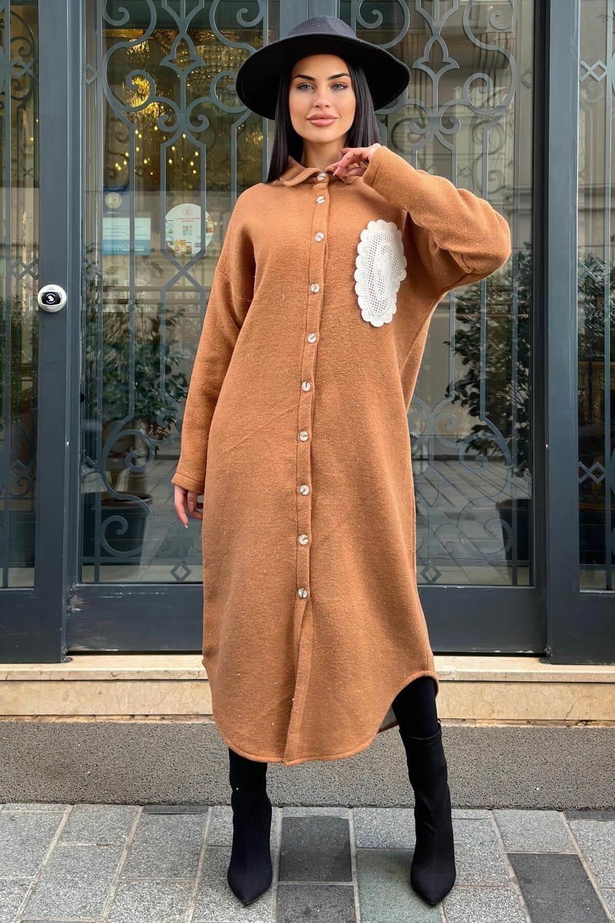 Kadın Taba Elbise - 700-3693