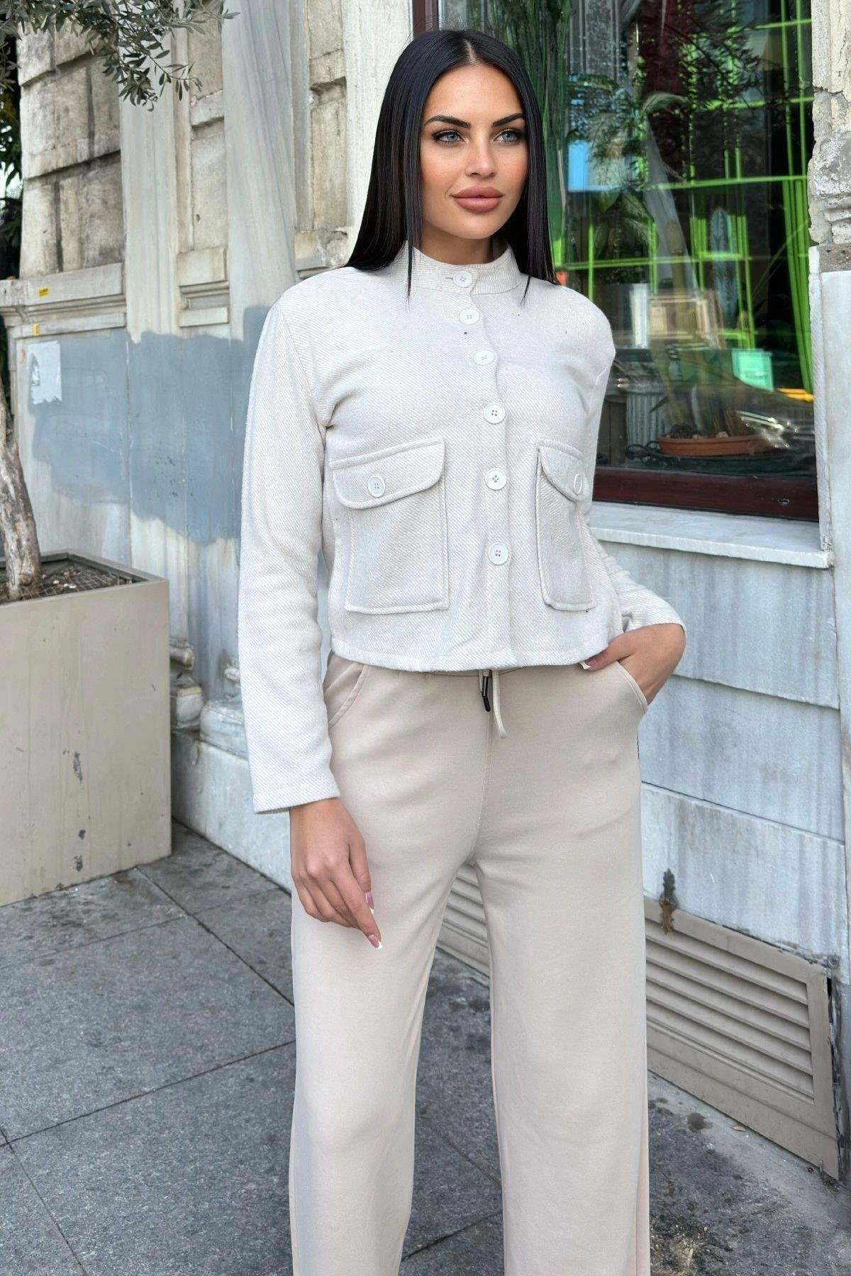Kadın Taş Ceket - 700-3681