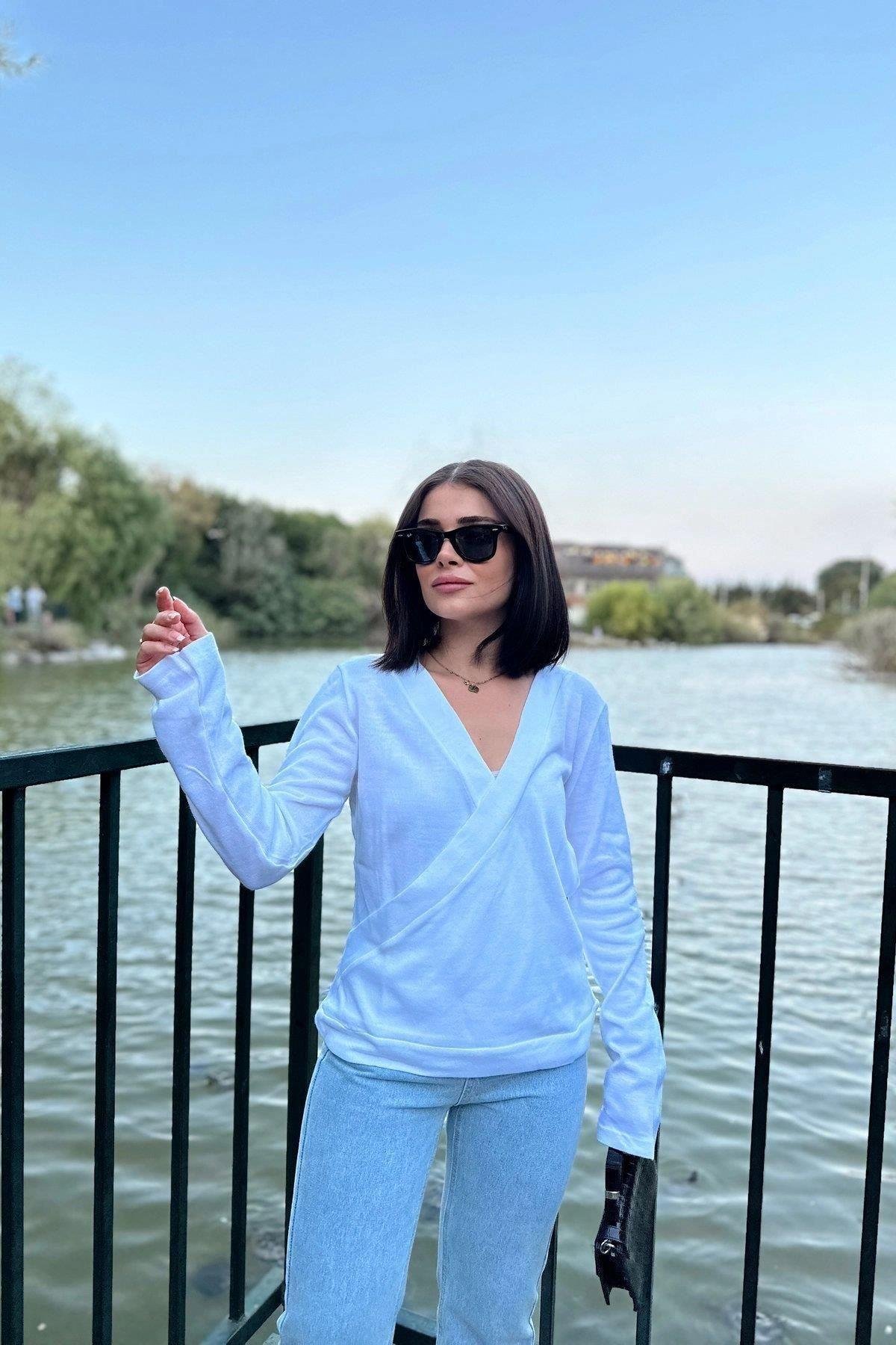 Kadın Triko Bluz - 700-K5649