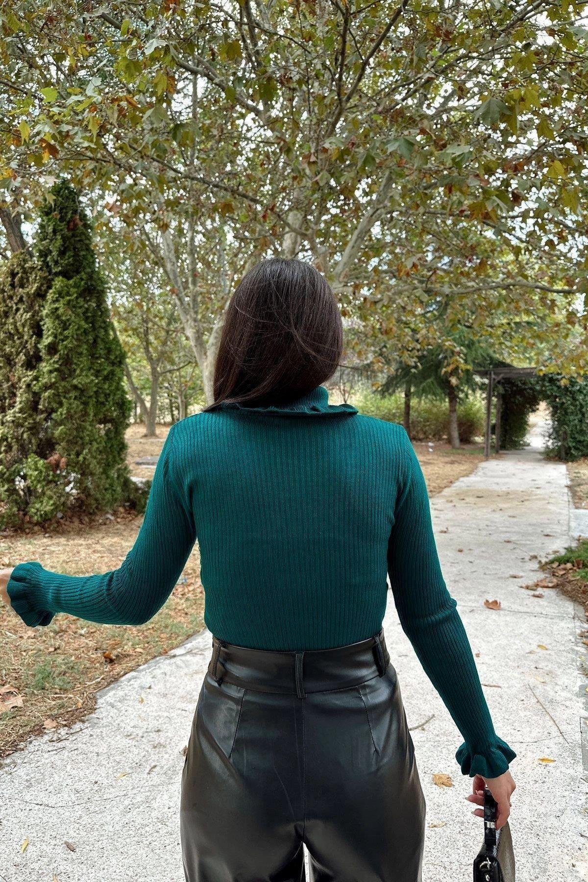 Kadın Triko Bluz - 700-K7525