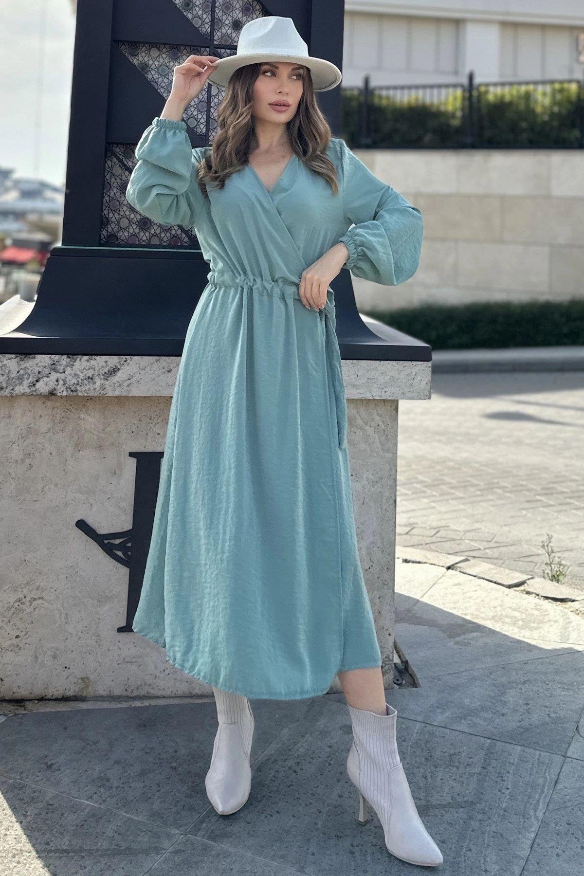Kadın Uzun Elbise - 700-3431