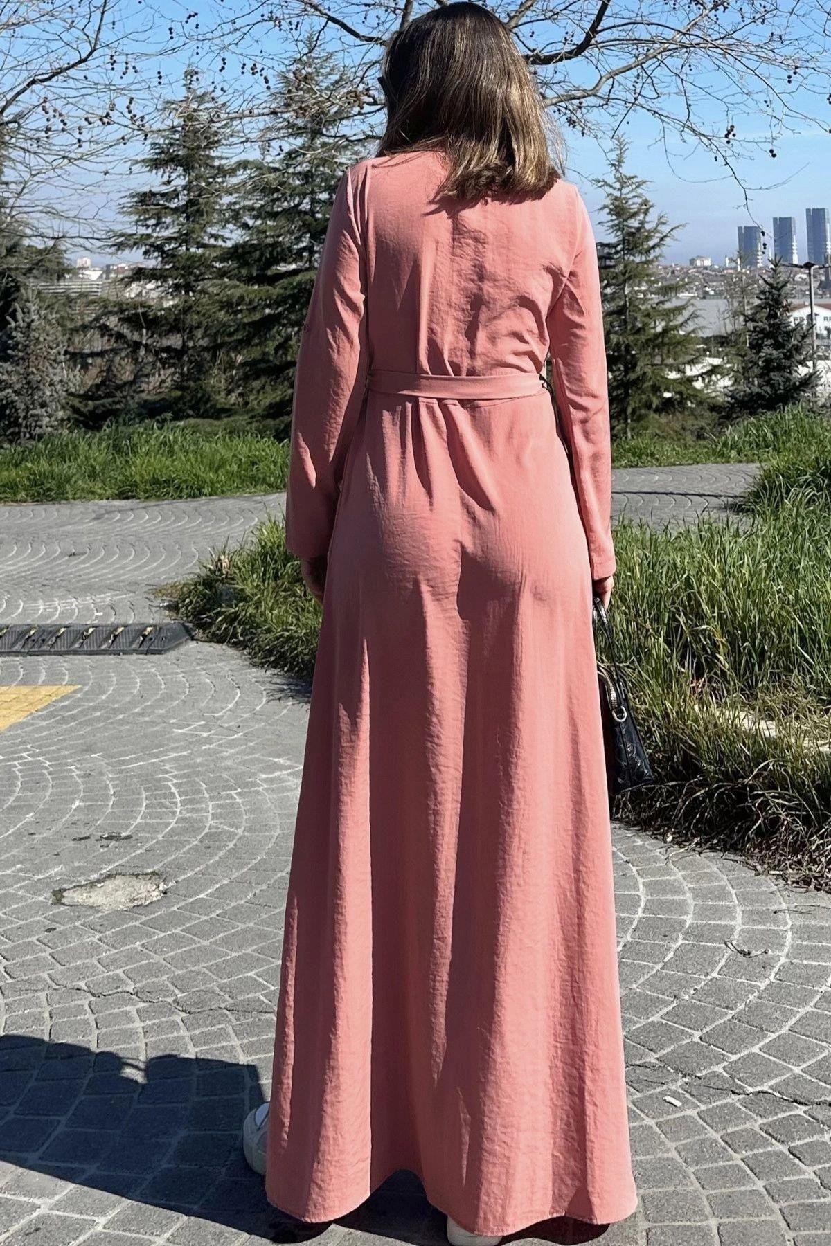 Kadın Uzun Elbise - 700-3576