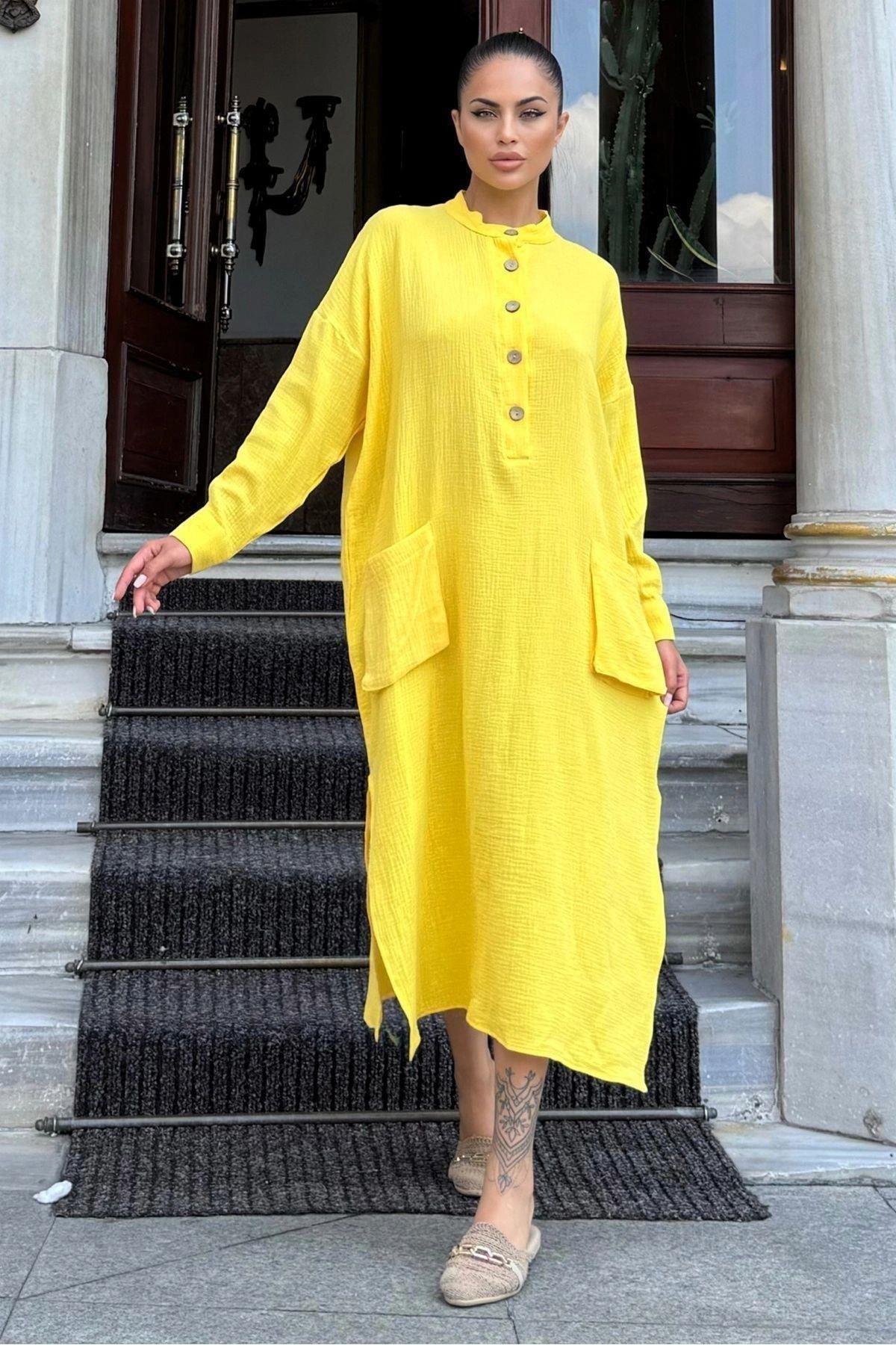 Kadın Uzun Elbise - 700-3620