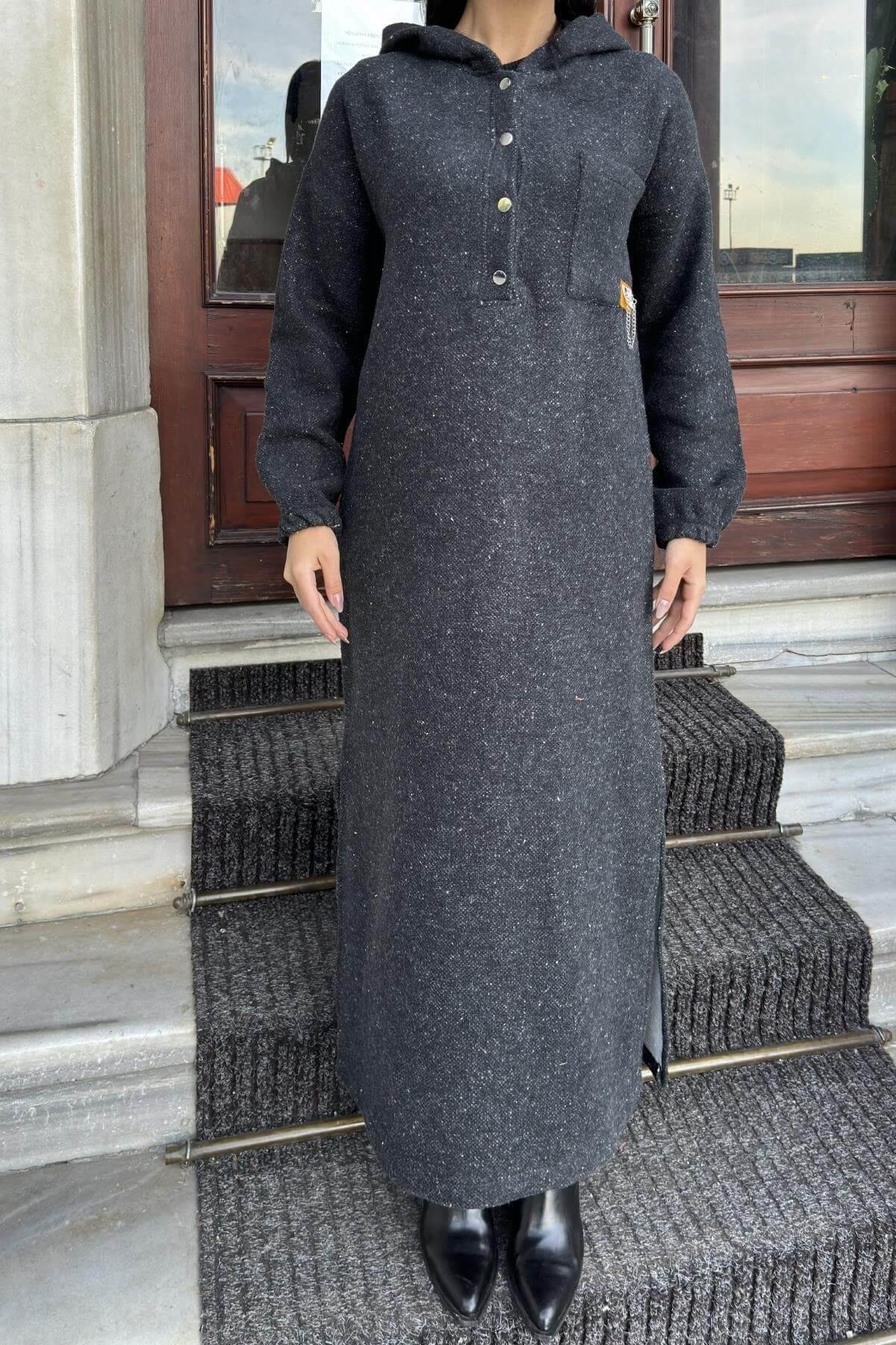 Kadın Uzun Elbise - 700-3689