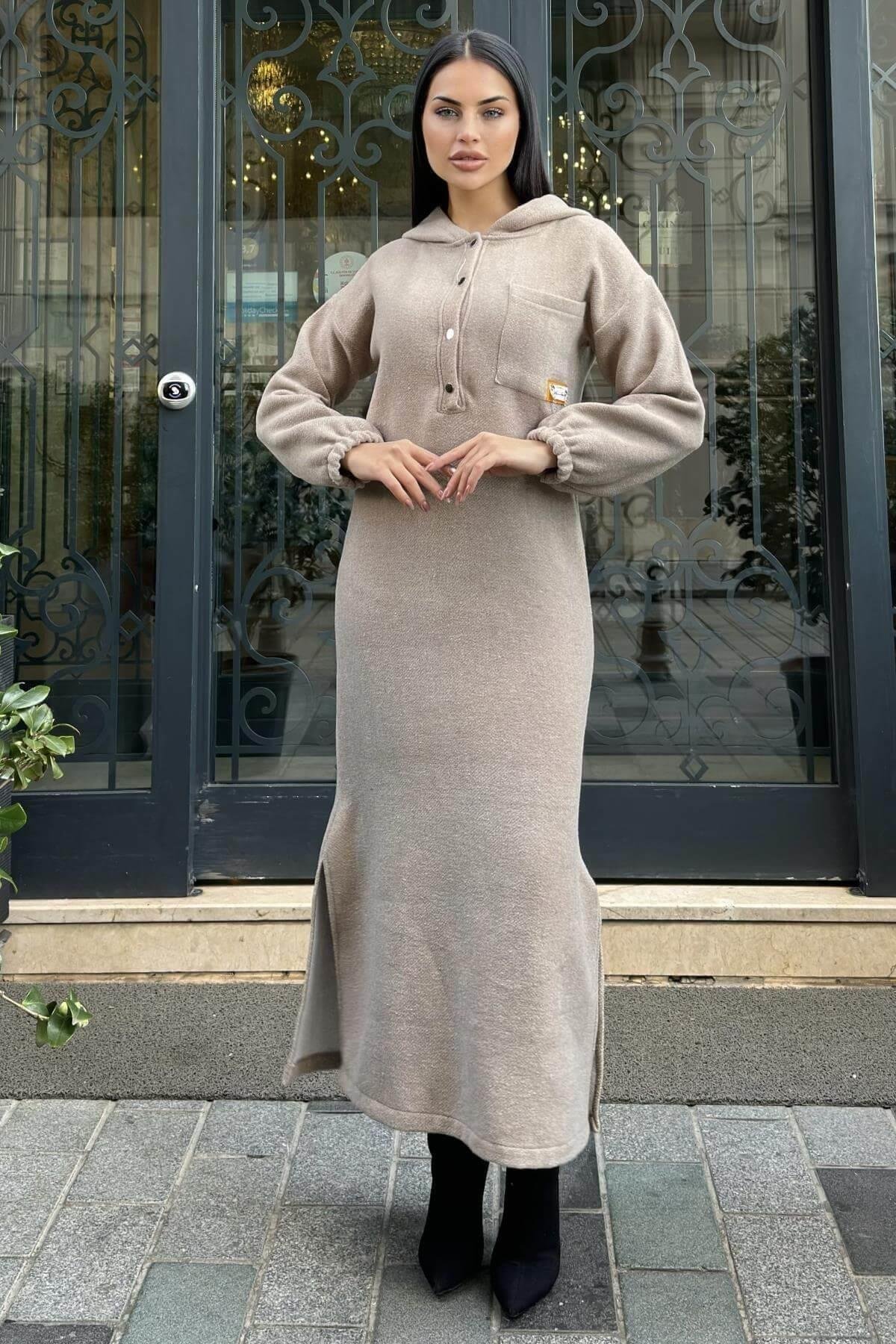 Kadın Uzun Elbise - 700-3689