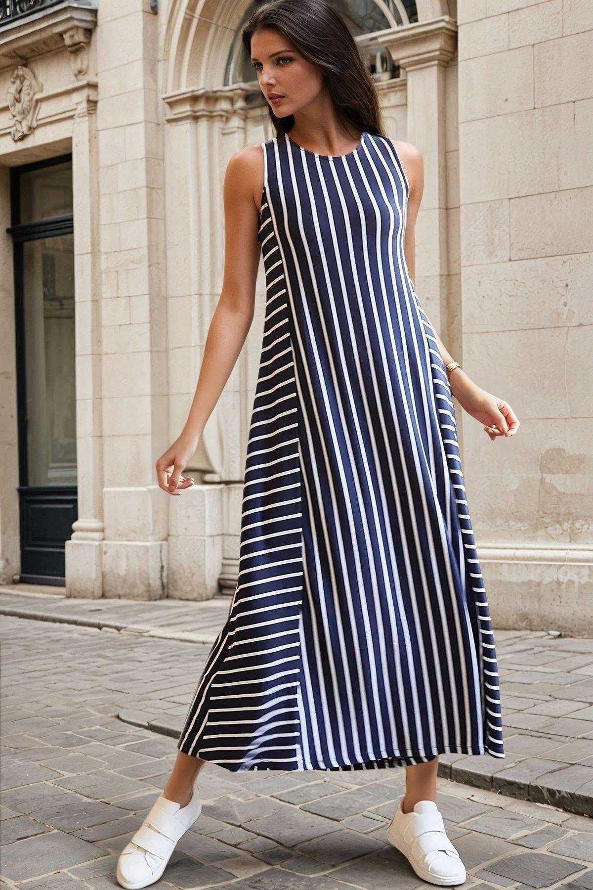 Kadın Uzun Elbise - 700-K5325