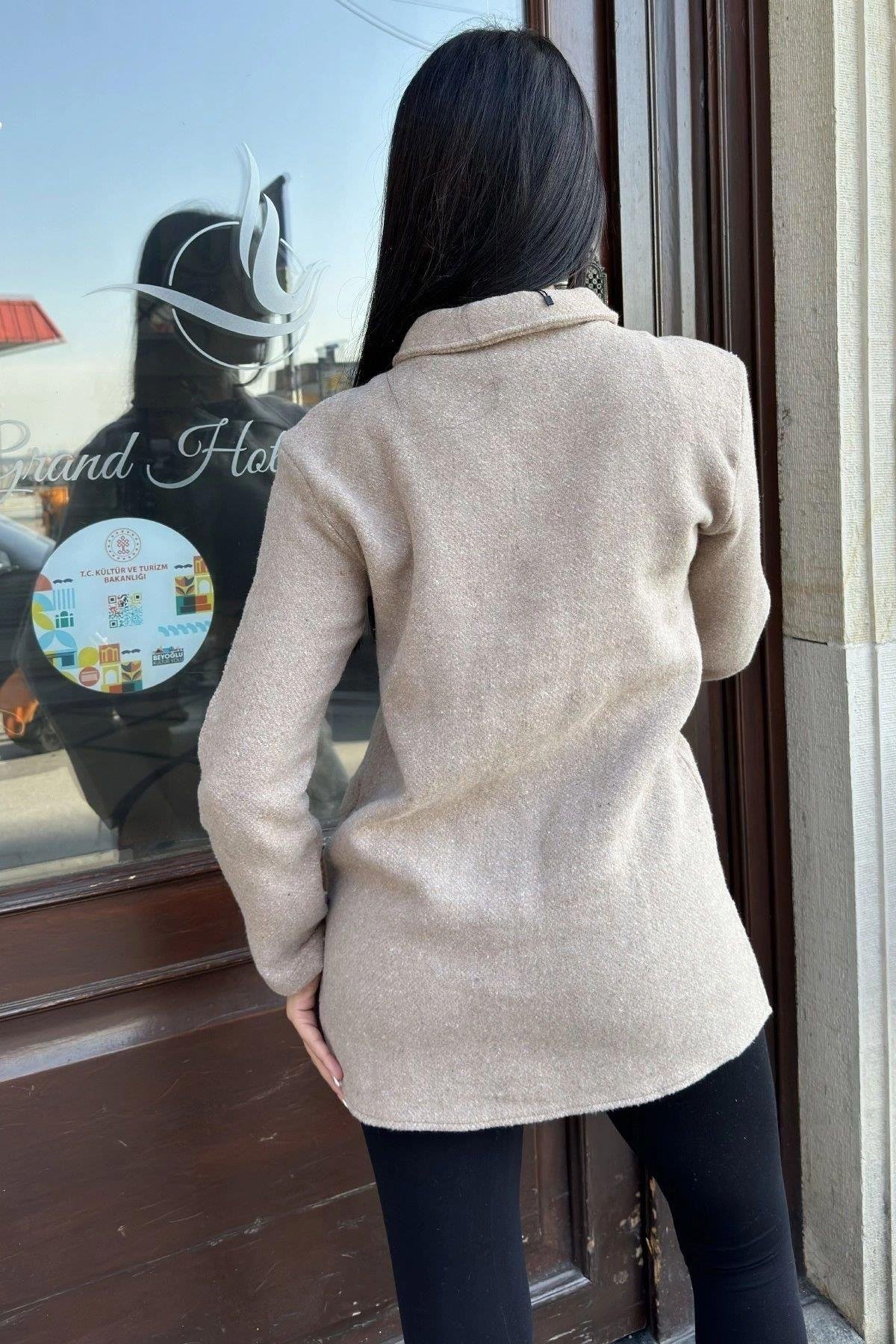 Kadın Vizon Ceket - 700-3683