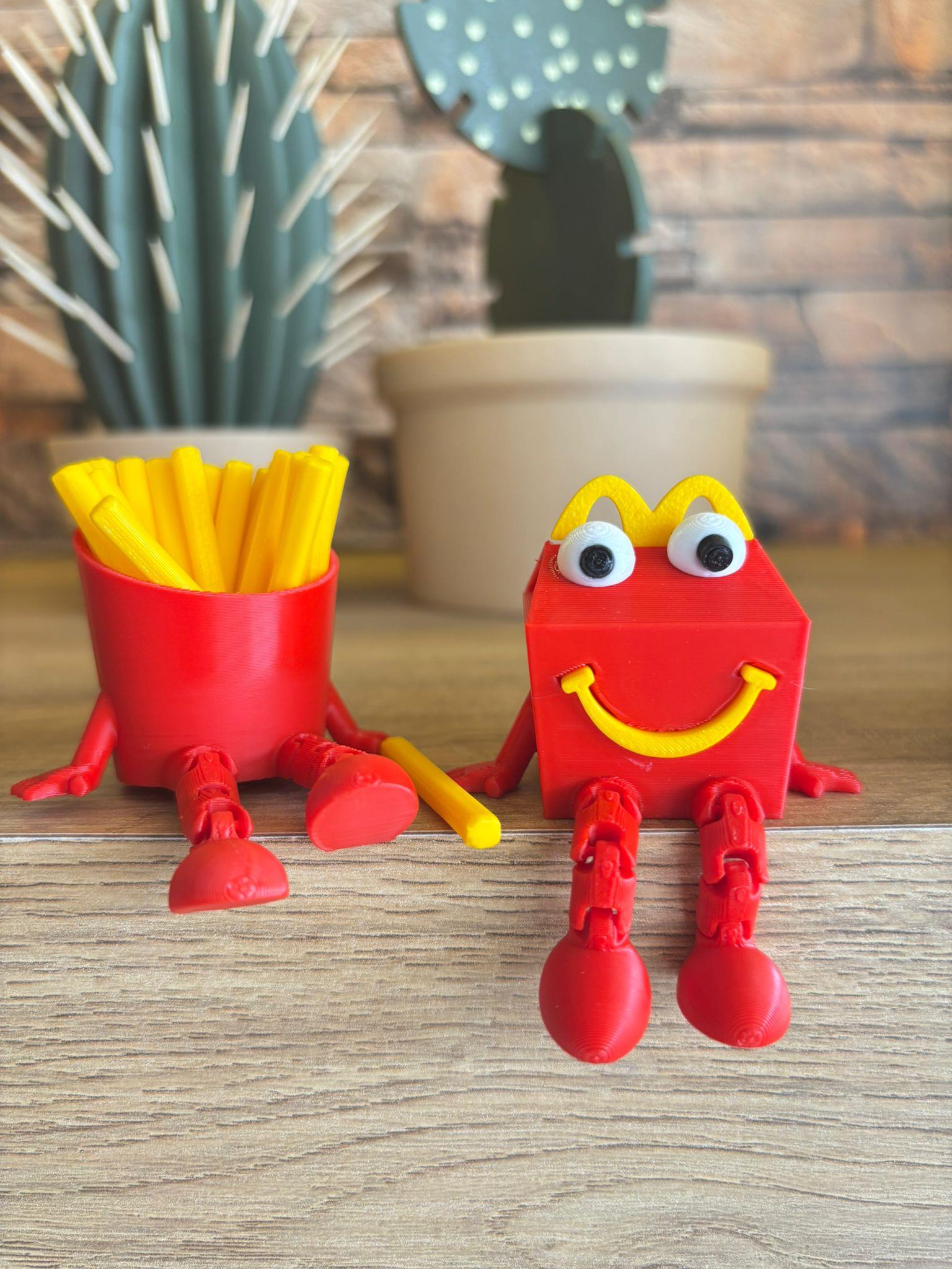 Eklemli Mcd. Dekoratif Figür 2'li