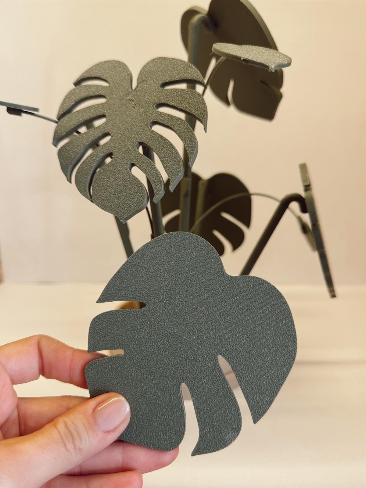 Monstera Bardak Altlığı 