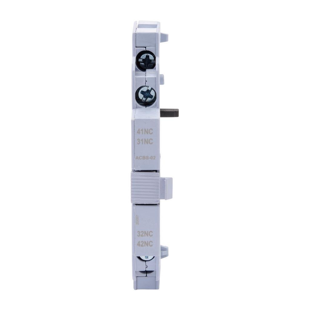 ACBS-02 - MPW18, MPW40, MPW80 için Vida Tipi 2NK Kontak Bloğu