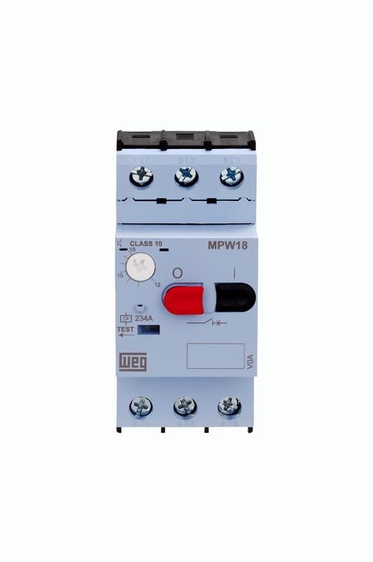 MPW18-3-D016 0,37/0,55kW, 1,0…1,6A, 100kA, 18A Anma Akımı, Motor Koruma Şalteri