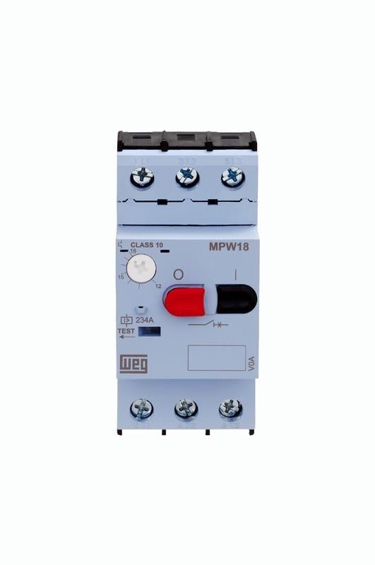 MPW18-3-U018 7,5kW, 12…18A, 10kA, 18A Anma Akımı, Motor Koruma Şalteri