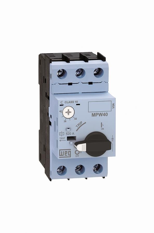 MPW40-3-U040 18,50kW, 32…40A, 30kA, 40A Anma Akımı, Motor Koruma Şalteri