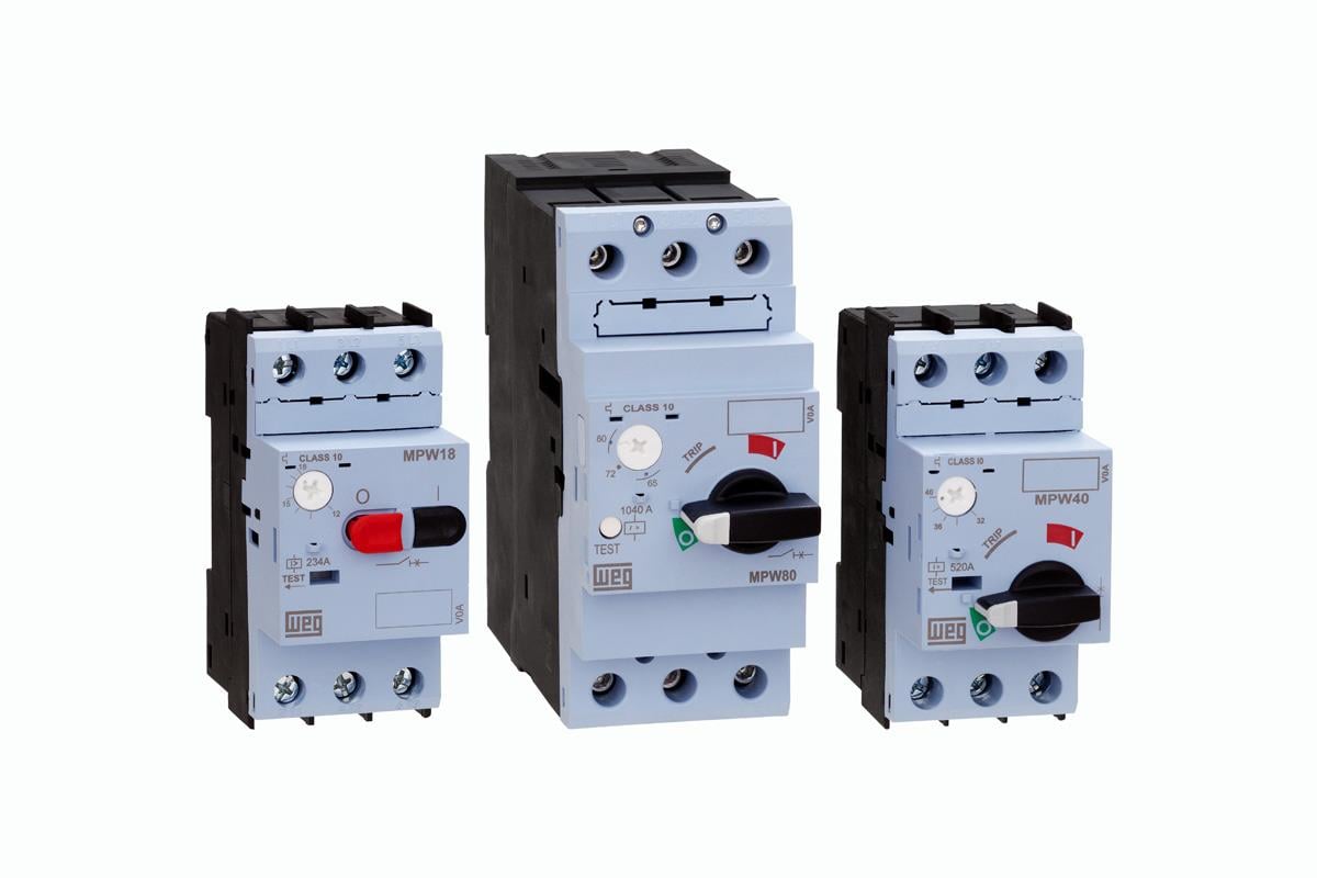 MPW80-3-U040 18,5kW, 32…40A, 65kA, 80A Anma Akımı, Motor Koruma Şalteri