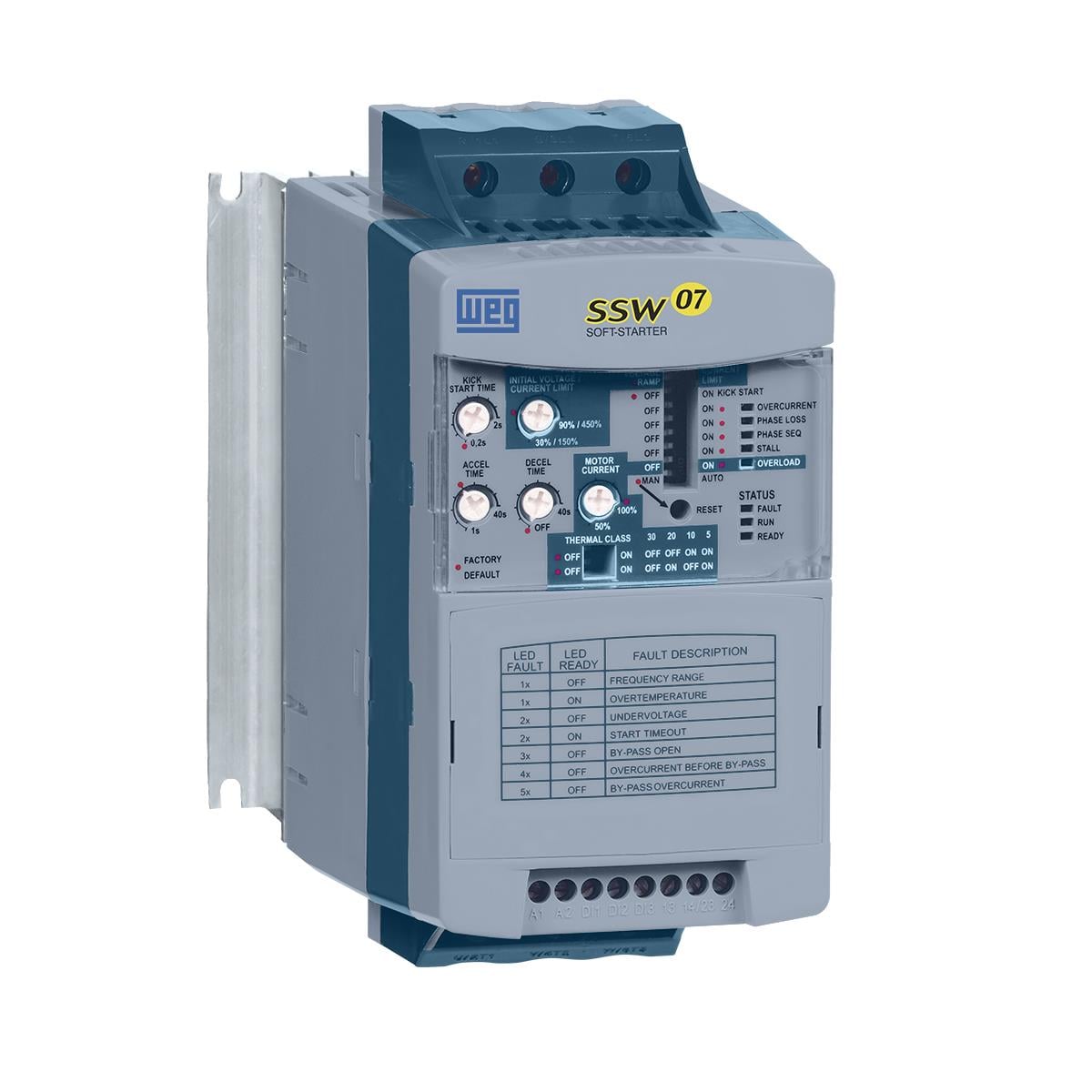 SSW07 0061 T5 SZ 30kW 61A Yumusak Yol Verici