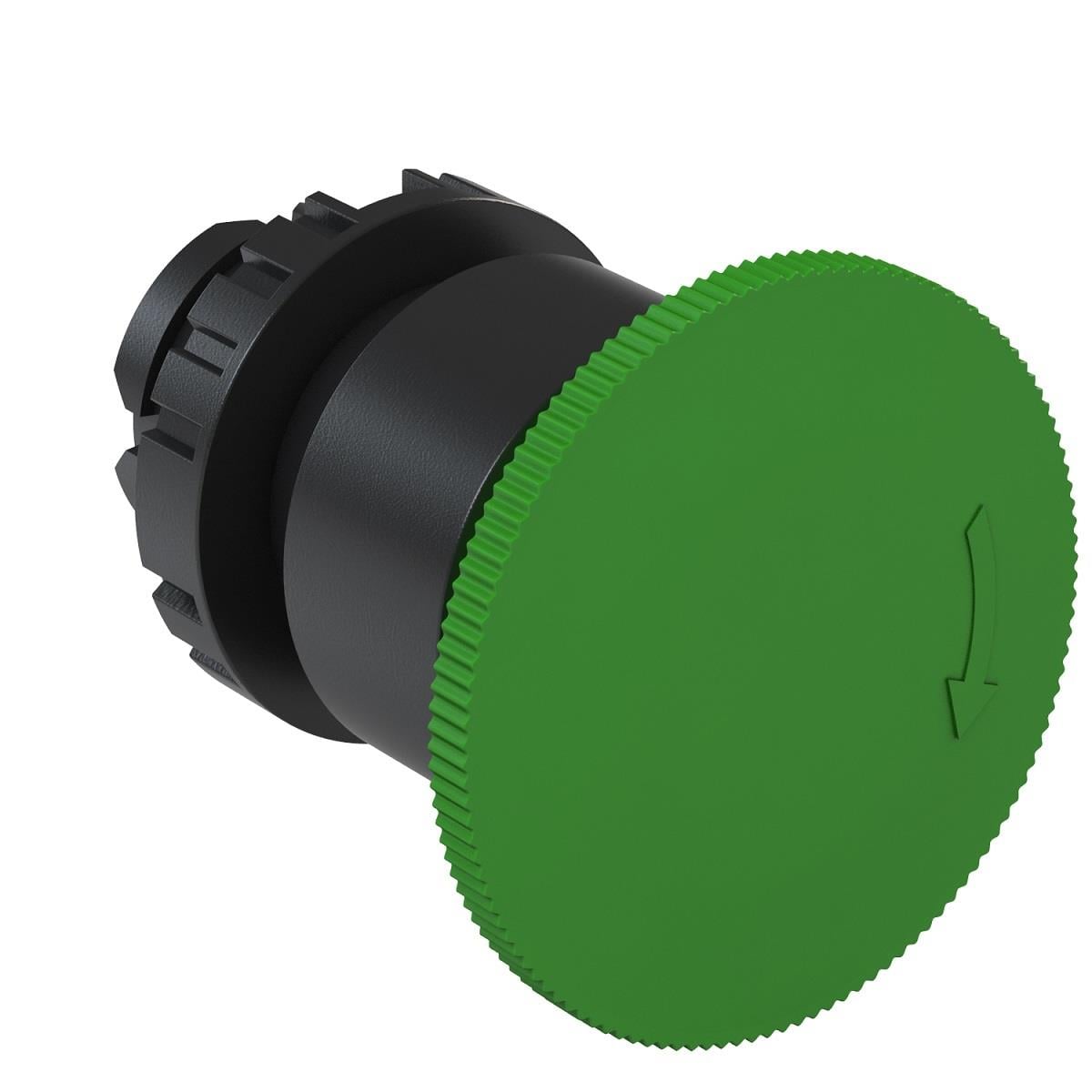 WEG CSW-BC2-10000000-3VF Yaylı Buton 1NA 40mm Mantar Kafalı Yeşil 