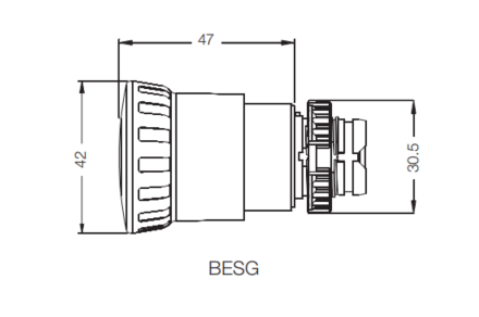 WEG CSW-BESG-01000000-3VF Çevir Çek 1NK Acil Stop