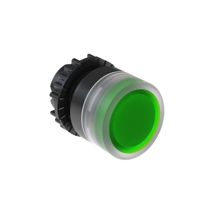 WEG CSW-BFI2-10000000-FE26-3VF Işıklı Yaylı Buton 1NA 220-240V AC Ledli Yeşil 