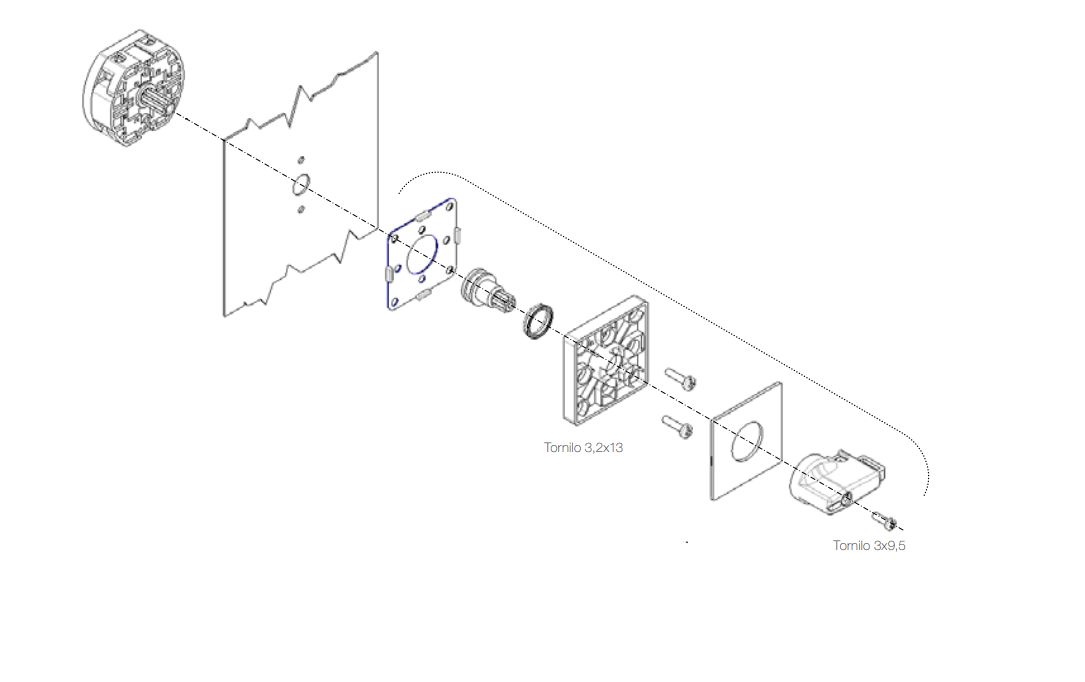 WEG MSW 16 P-2 H 2 Kutuplu Pako Şalter 2x16A Panel Monteli Yük Ayırıcı 