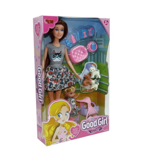  Kutulu 29 cm Anne Kız Pet Shopta Bebek 