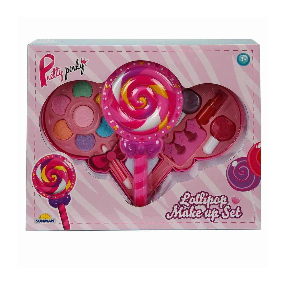  Lolipop Şekilli 2 Katlı Makyaj Güzellik Seti