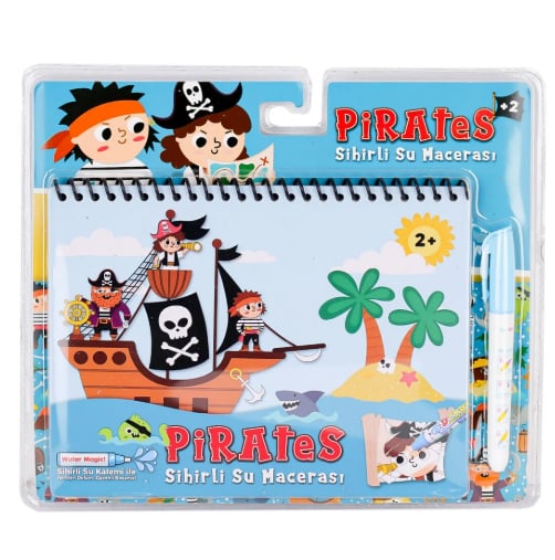  Sihirli Boyama Kitabı Pirates