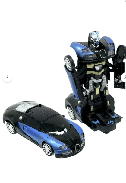 BUGATTİ ROBOT ARABA ROBOTA DÖNÜŞEN