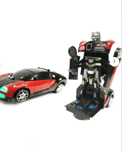BUGATTİ ROBOT ARABA ROBOTA DÖNÜŞEN